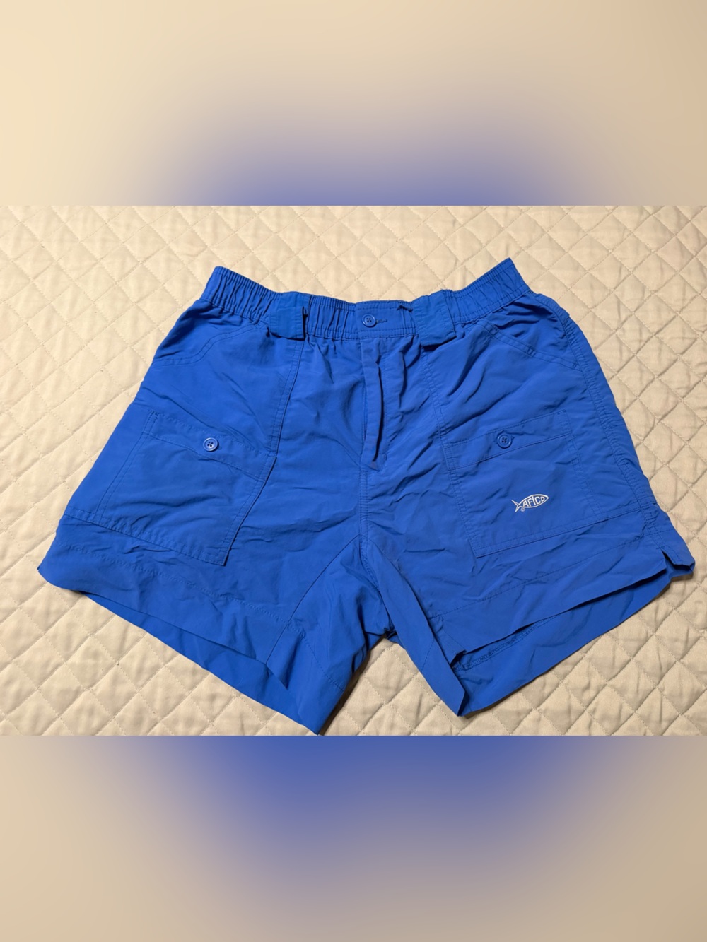 Aftco Original Fishing Shorts - Royal Blue